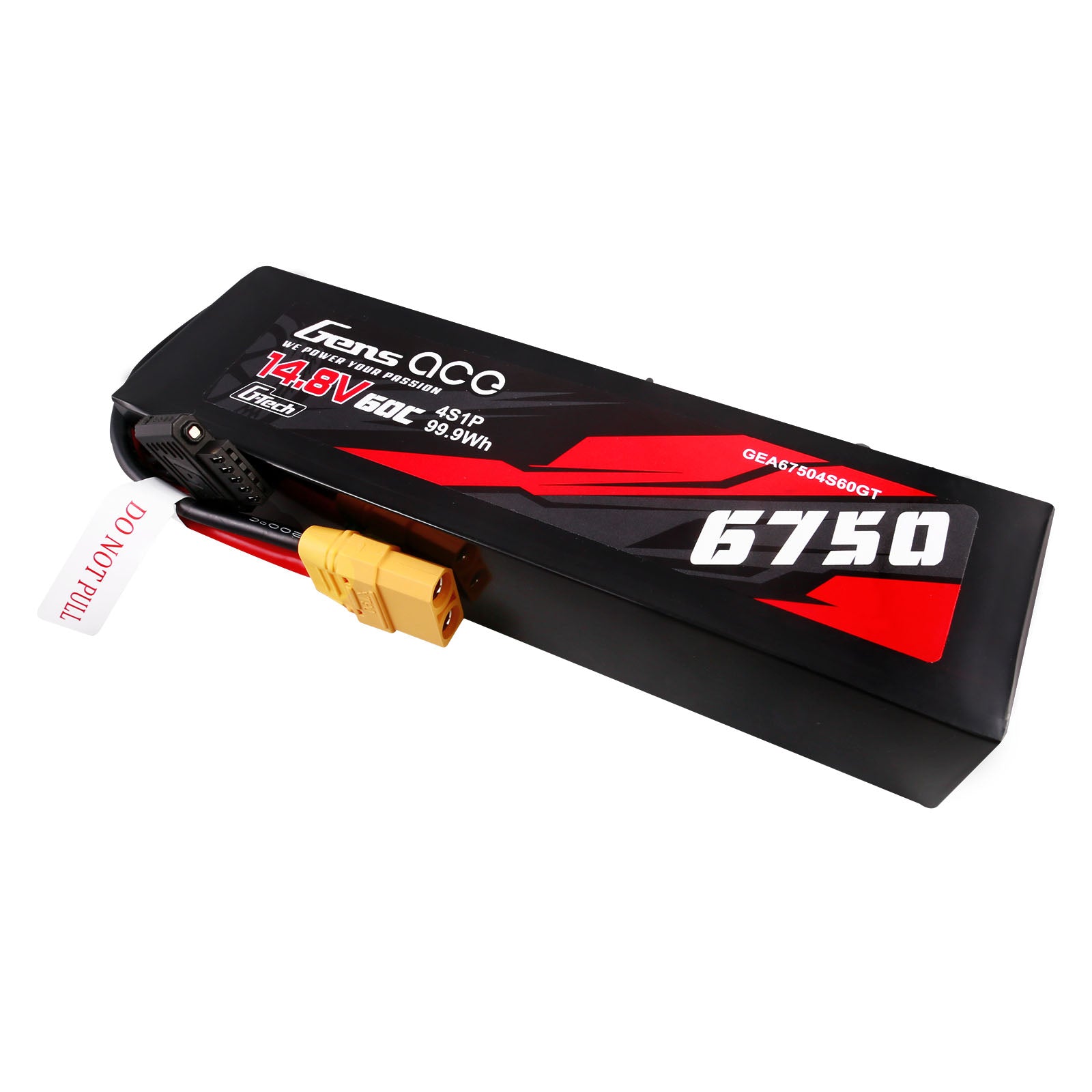 Gens Ace Car Classic 6750mAh 4S batterie lipo 60C XT90