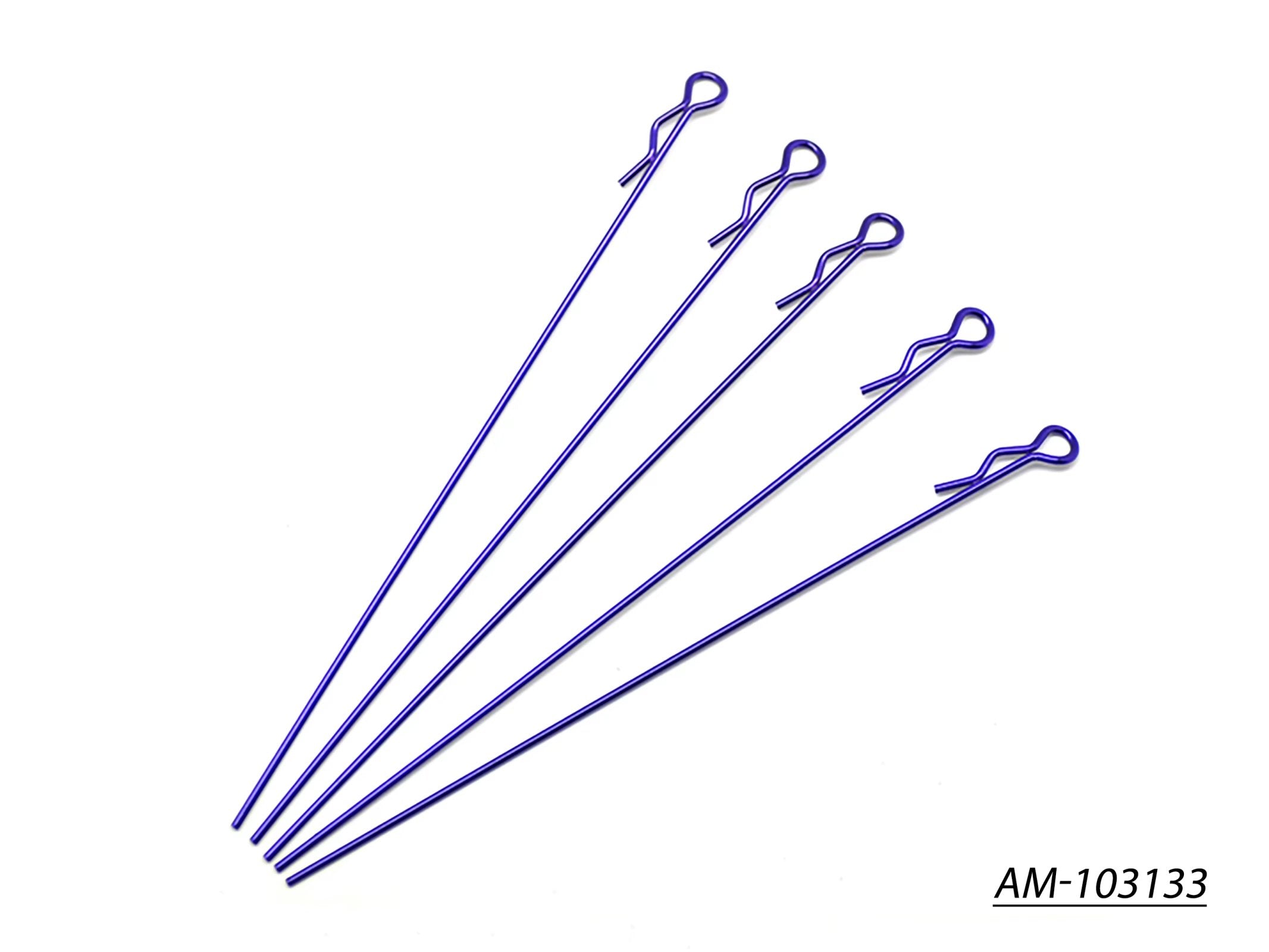 Arrowmax Body Clip 1/10 Extra Long Violet x5 AM-103133