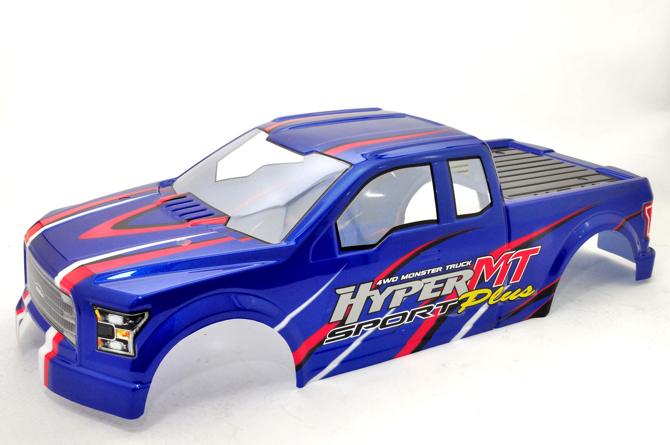 Hobao 94075BU carrosserie Hyper MT Plus bleue imprimée