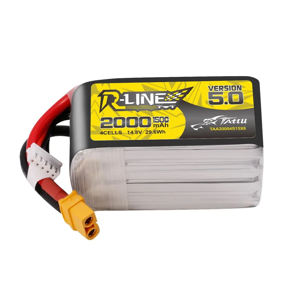 Tattu R-Line Batterie LiPo 2000mAh 4S 150C XT60 V5.0
