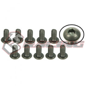 3RACING PARTS vis titane tête ronde M3x8 lot 10 pièces
