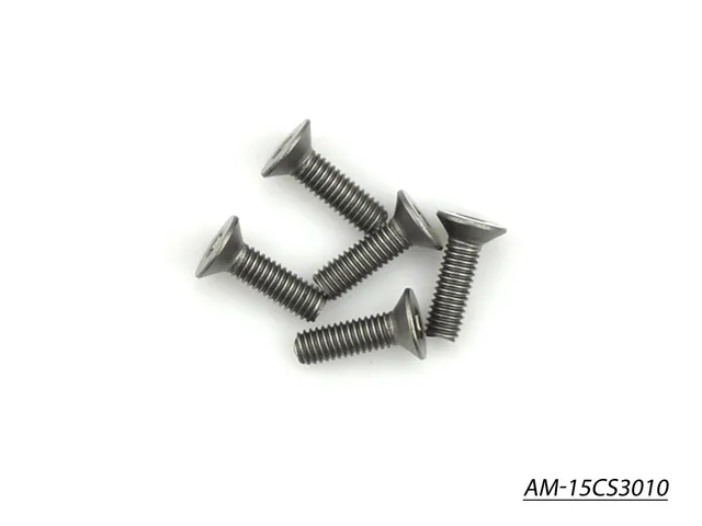 Arrowmax Screws AM-15CS3010 Vis Titane M3x10 Fraisée 5 pcs