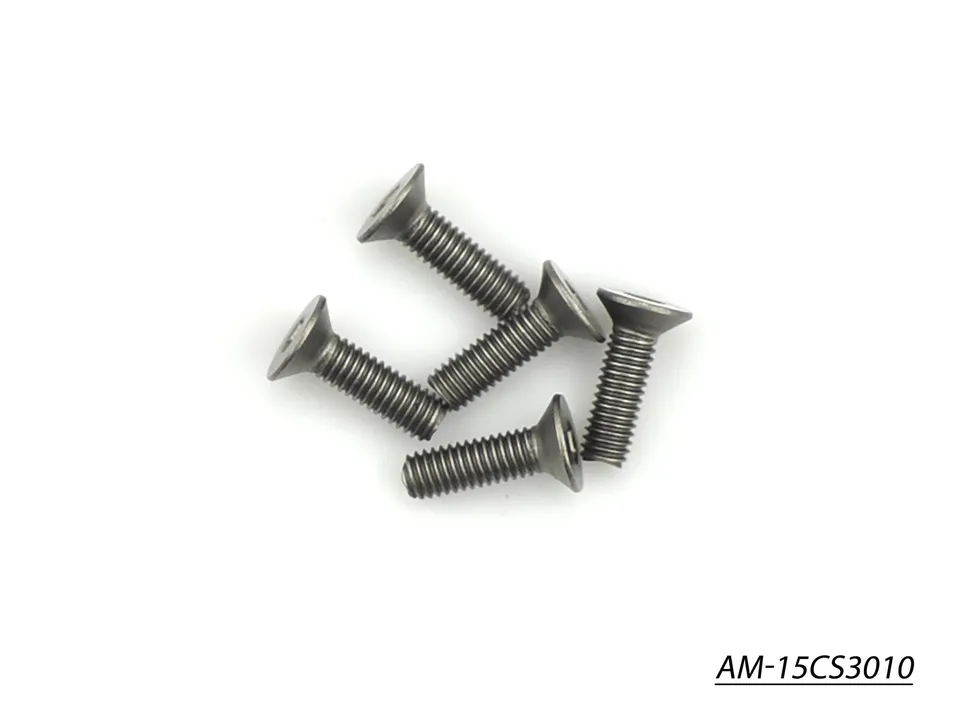 Arrowmax Screws AM-15CS3010 Vis Titane M3x10 Fraisée 5 pcs
