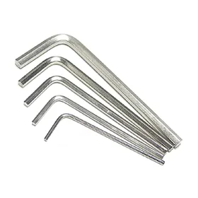 3Racing Tools HKU-2006 Clé hexagonale 5 pièces multi-tailles