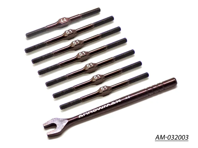 Arrowmax Turnbuckle Kit Biellettes Xray XB4 AM-032003