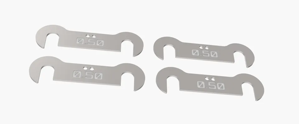 3RACING Cero SAK-C168A Cale Suspension 0.5mm Rapide
