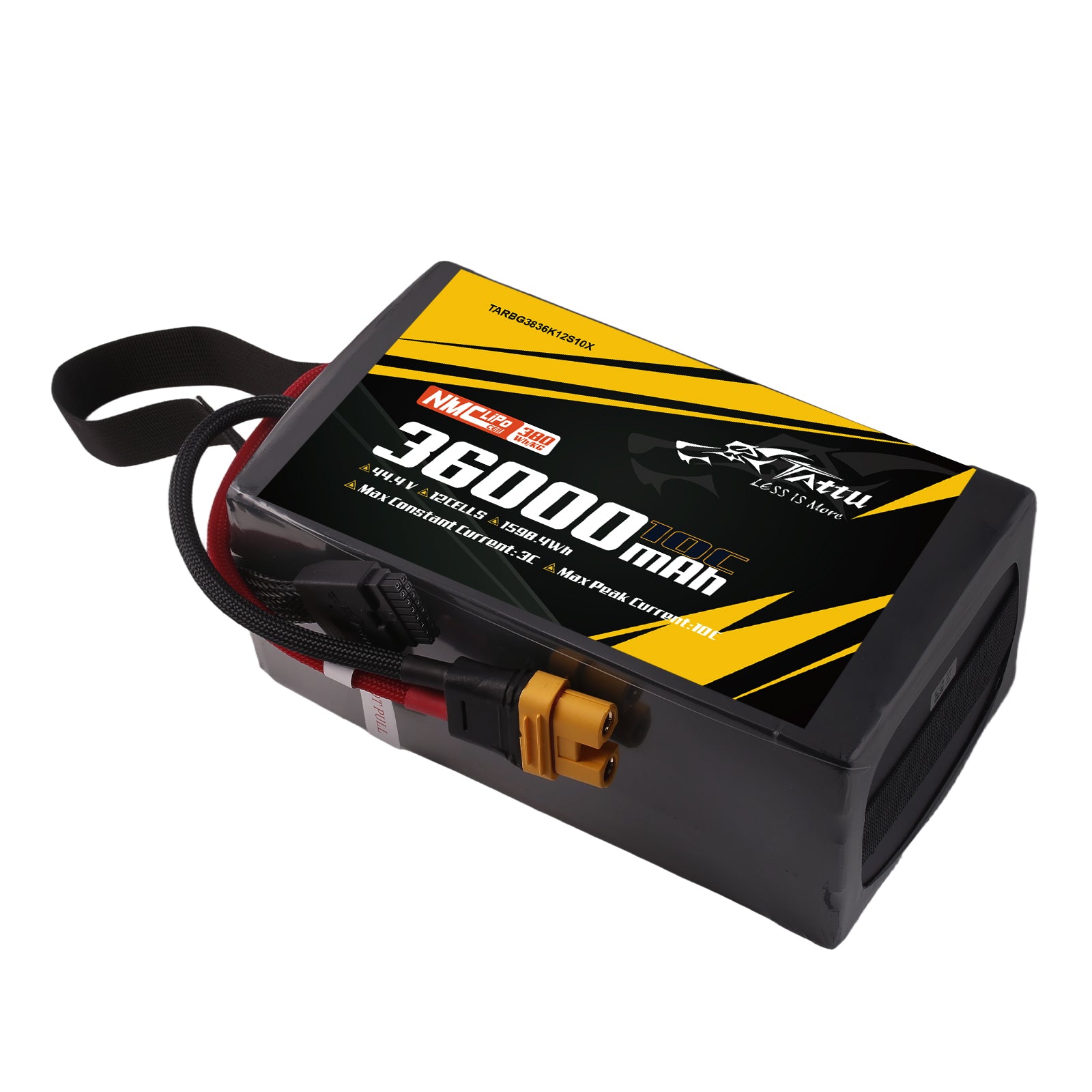 Tattu Semi-Solid 36000mAh 12S 44.4V Batterie Lipo AS150U-F