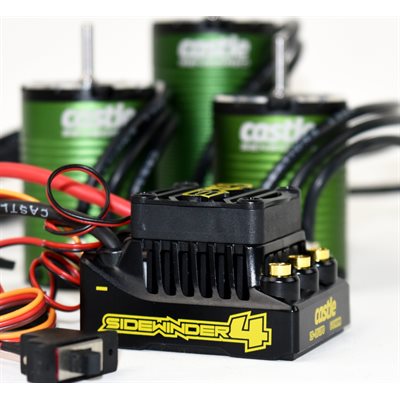 Castle Creations Sidewinder 4 1406-4600KV Combo Brushless 3S
