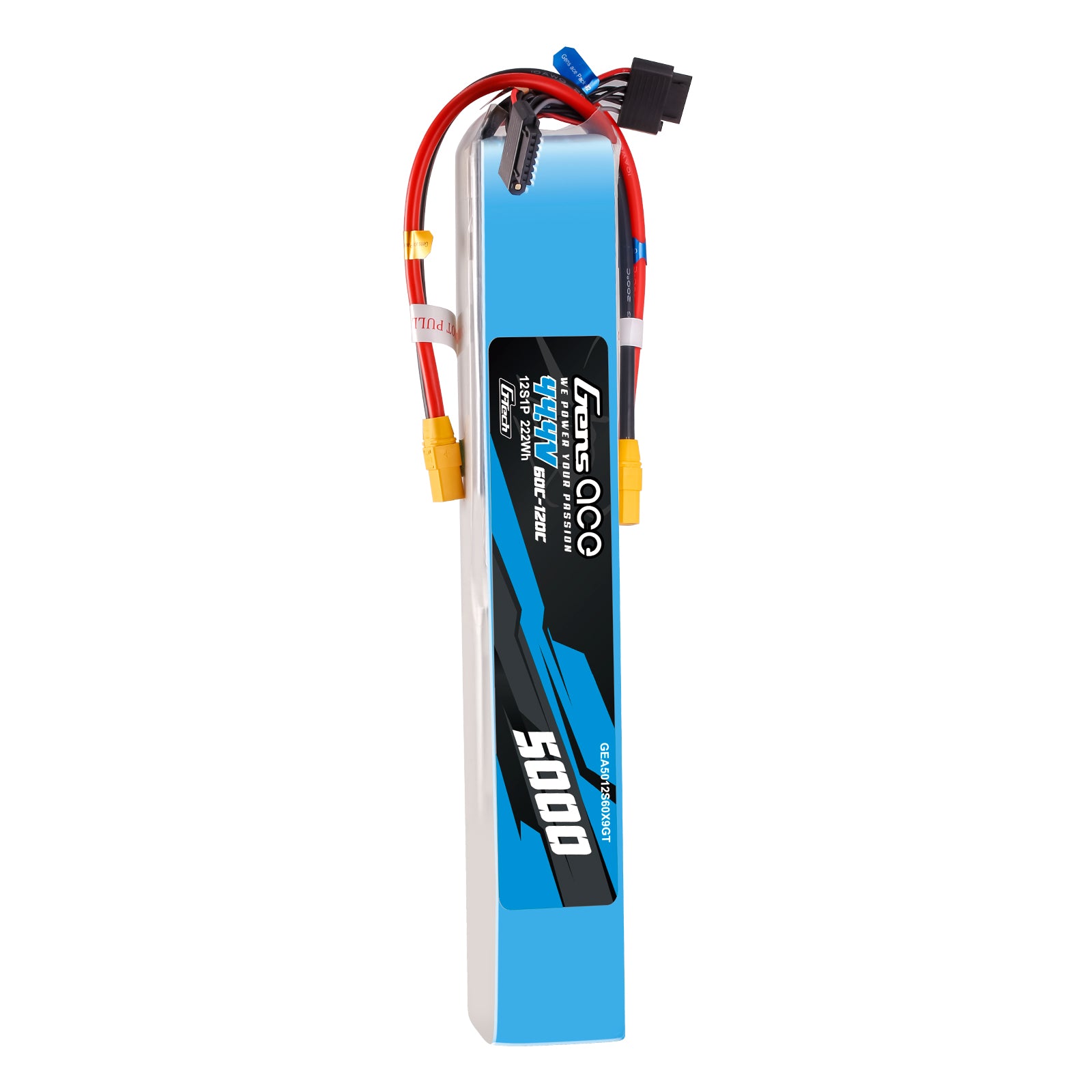Gens Ace Air Classic 5000mAh 12S 60C batterie LiPo XT90