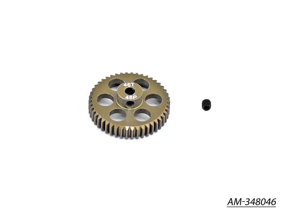 Arrowmax Gears AM-348046 pignon moteur 48P 46T alu 7075