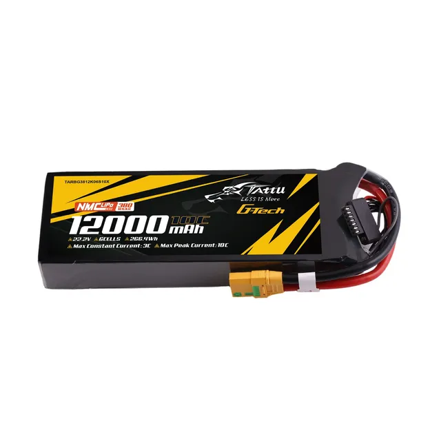 Tattu Semi-Solid 12000mAh 6S 22,2V LiPo drone XT90S