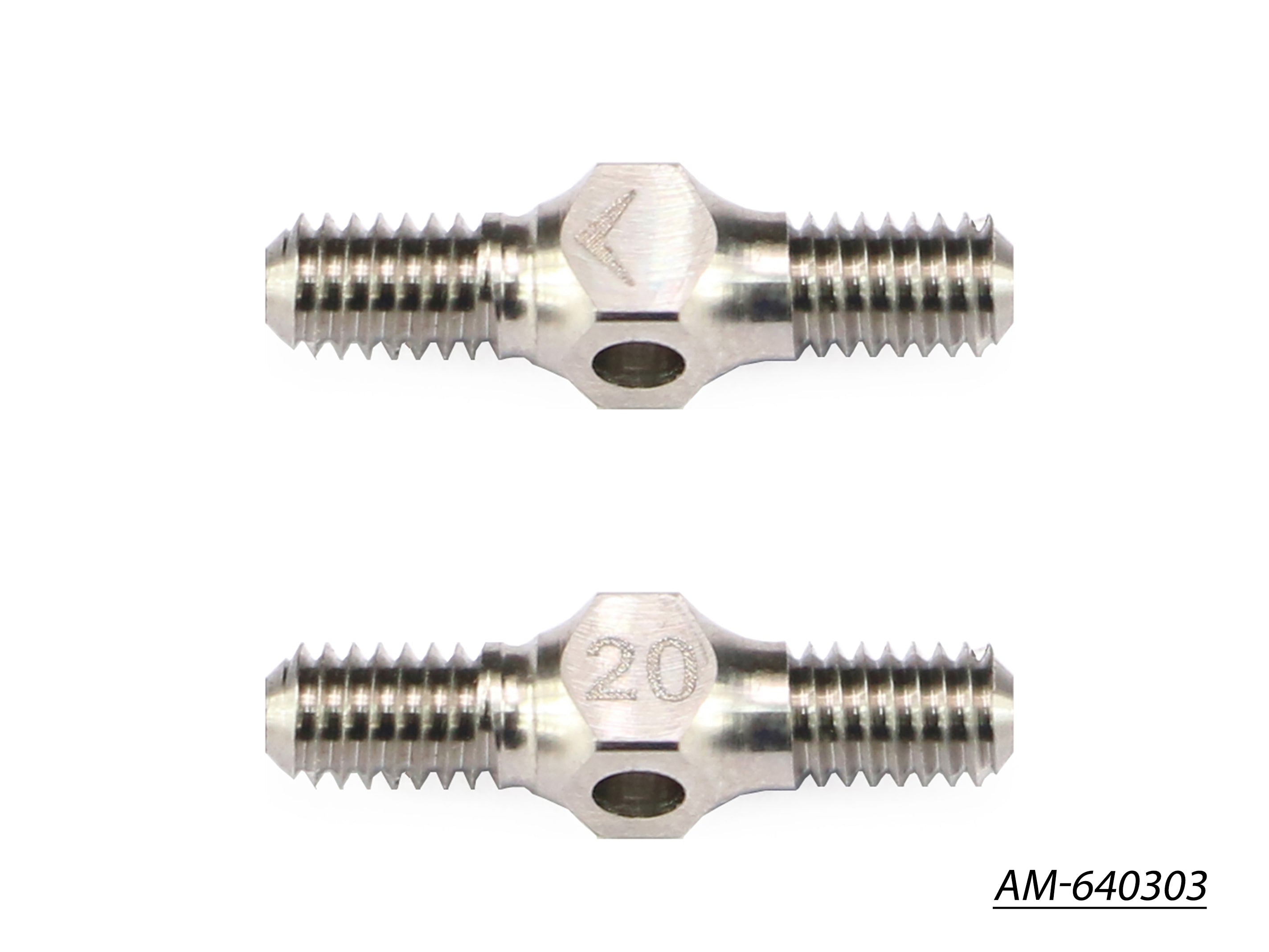 Arrowmax AM-640303 biellette titane 4x20 mm lot 2