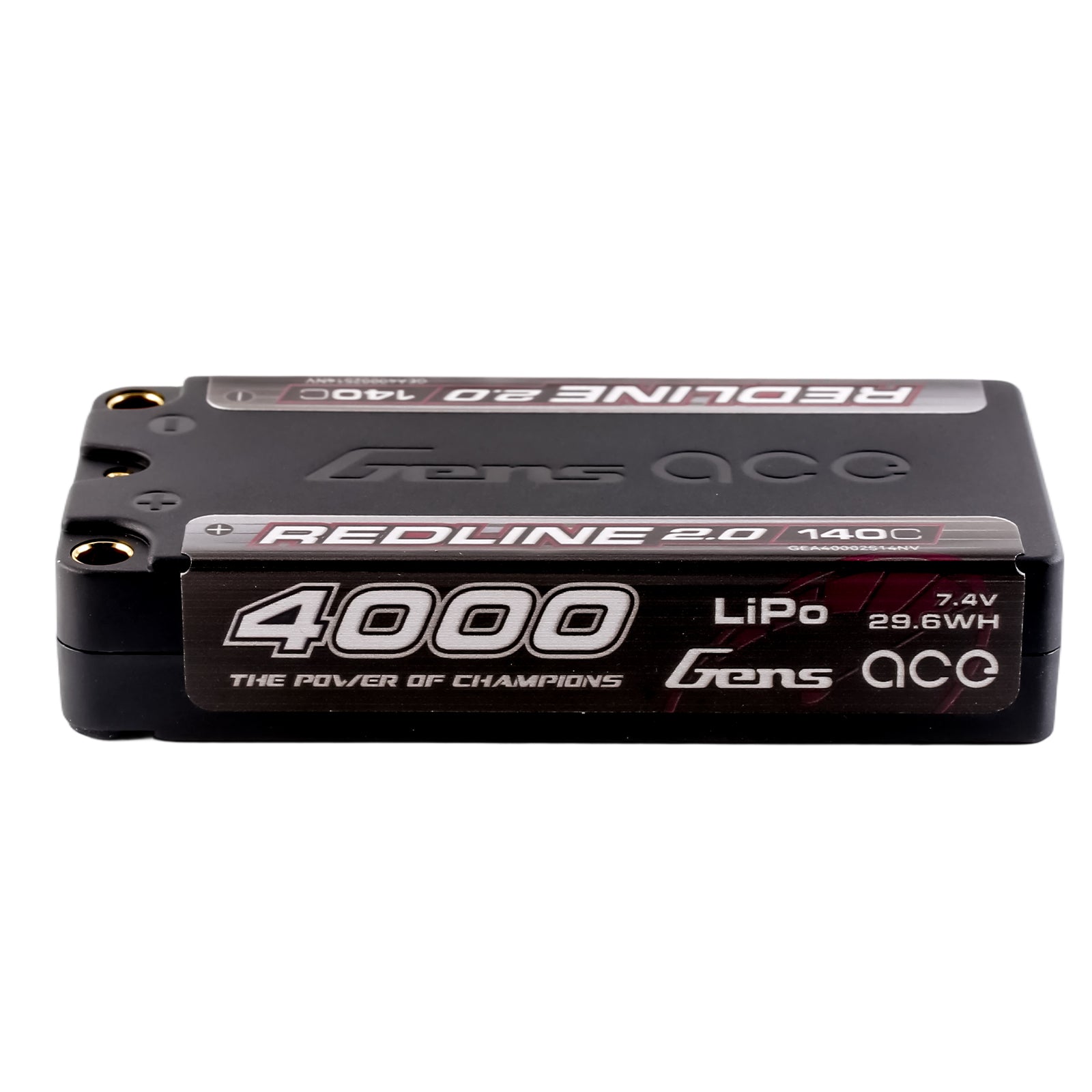 Gens Ace Redline 2.0 4000mAh 2S batterie RC shorty 140C