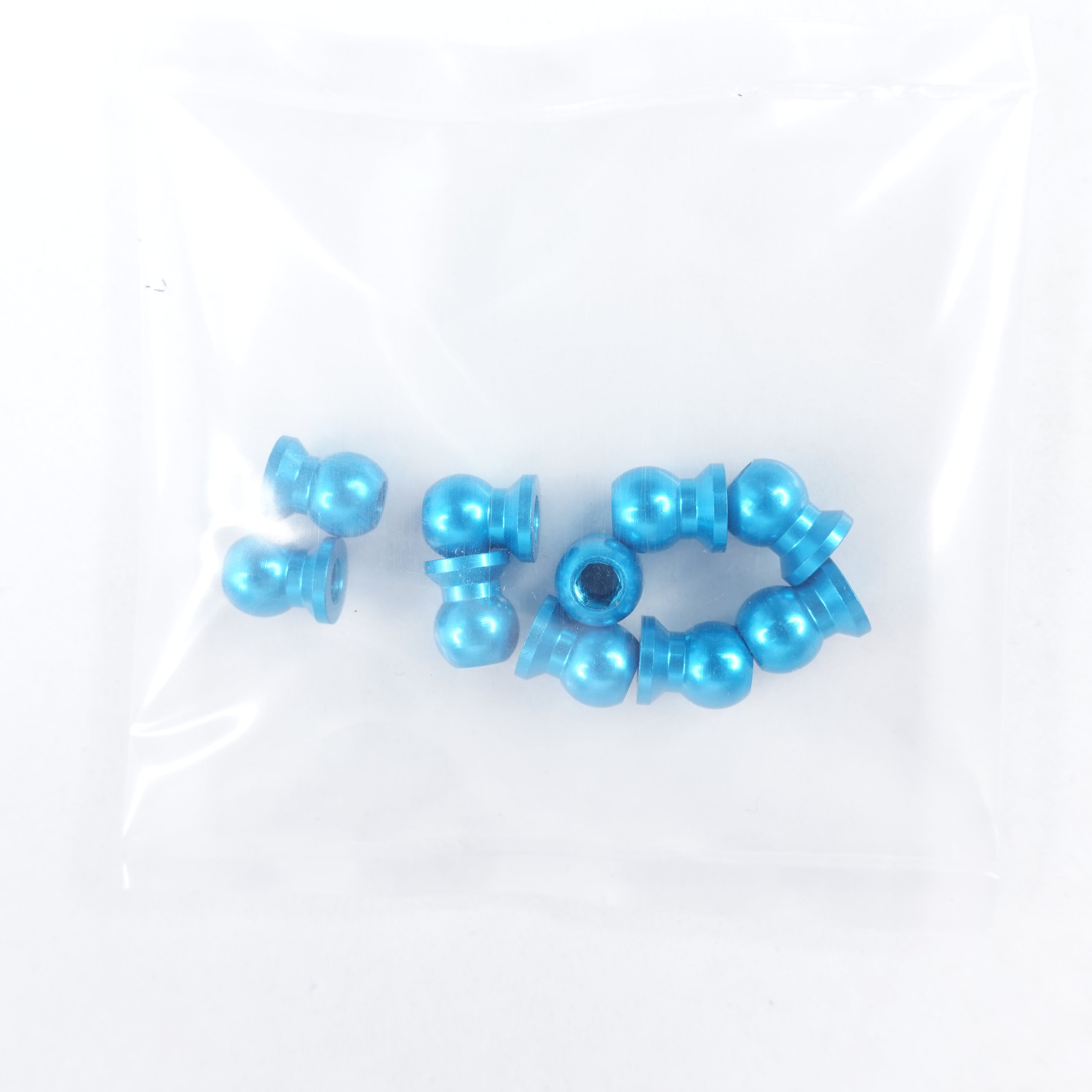 3Racing Parts rotule hexagonale 5.8mm L5 alu bleu lot 10