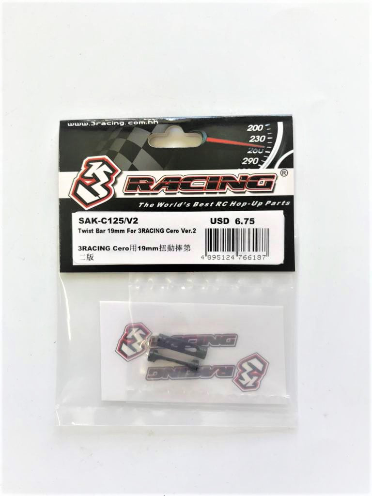 3Racing Cero SAK-C125/V2 barre torsion 19mm Ver.2