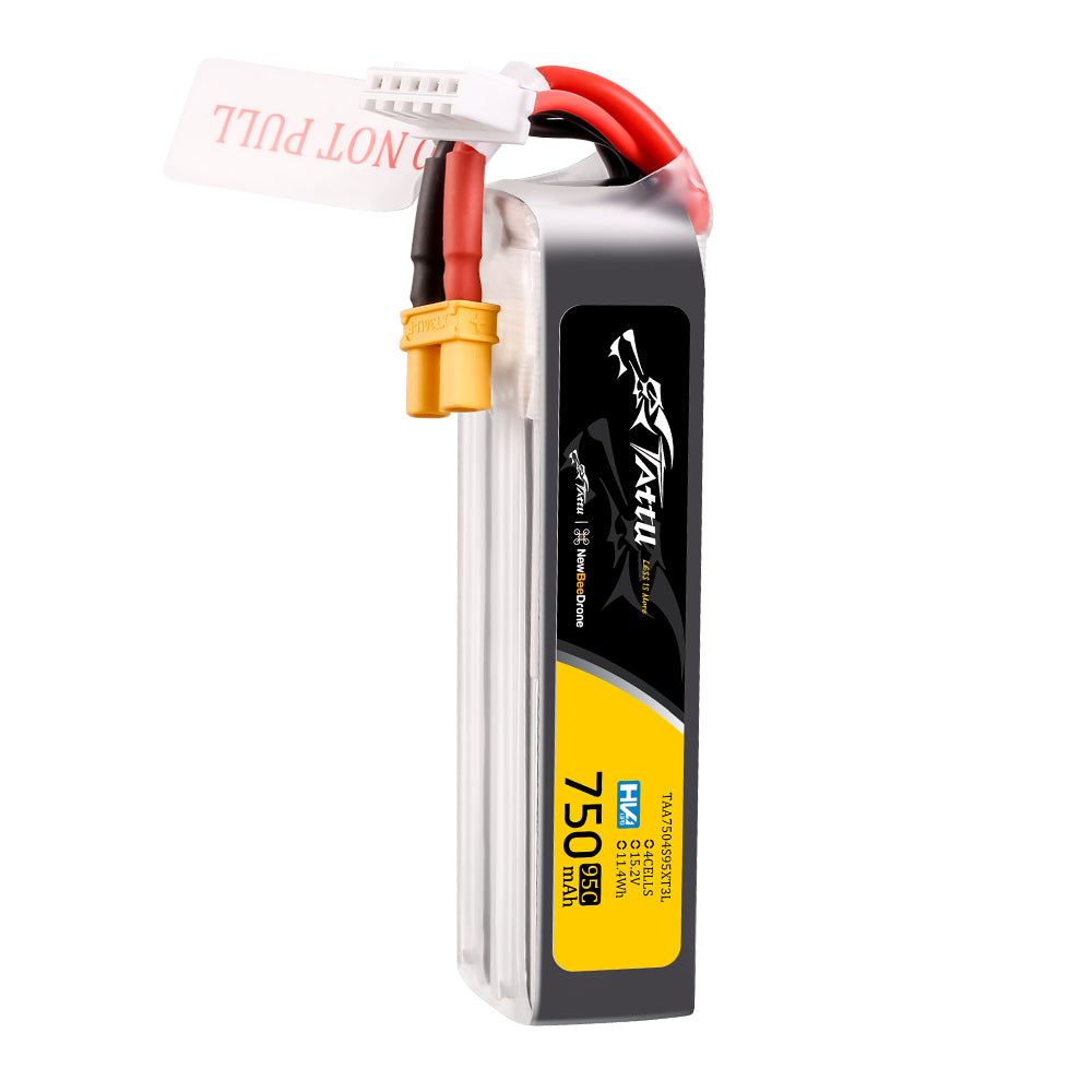 Tattu FPV Classic 750mAh 4S batterie LiPo XT30 95C HV