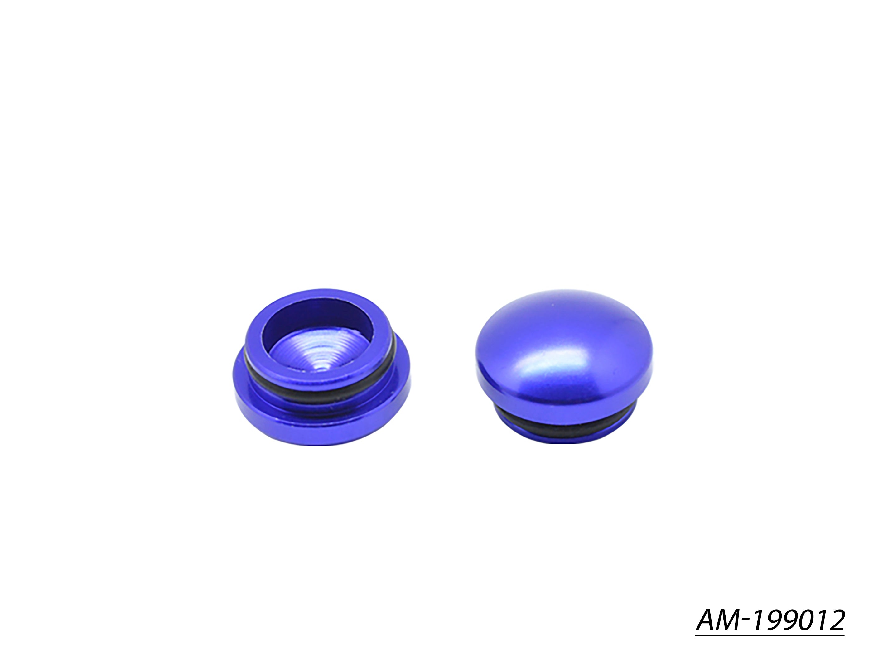 Arrowmax End Caps AM-199012 bouchon alu 14mm violet lot 2