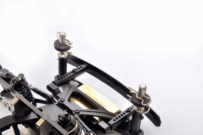 Hobao Upgrades OP1-0064 Support Carrosserie Alu anodisé