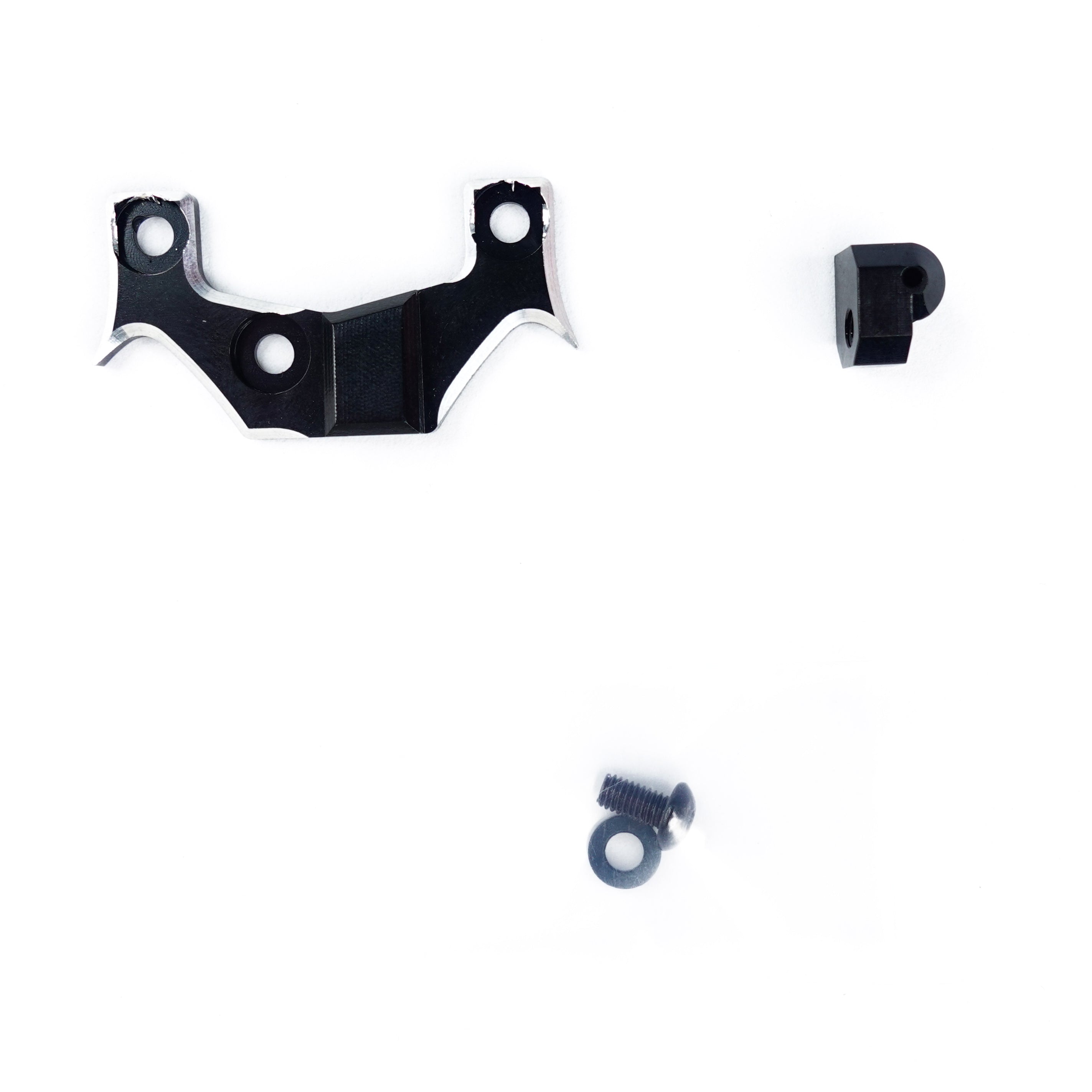 3RACING Sakura support tendeur courroie D4 alu rose