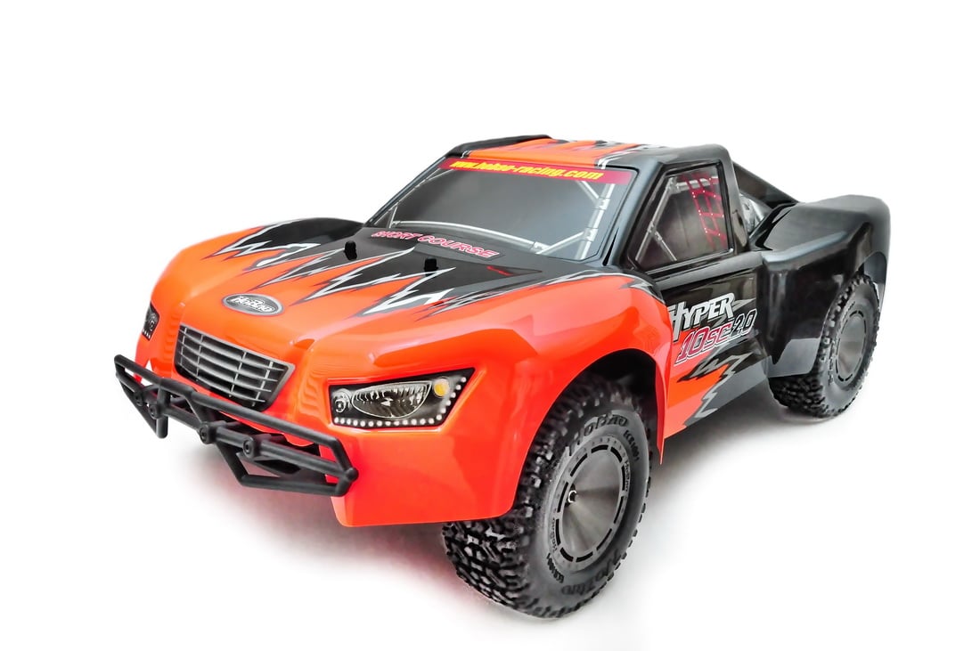 Hobao 11413 carrosserie SC 2.0 noir-orange imprimée