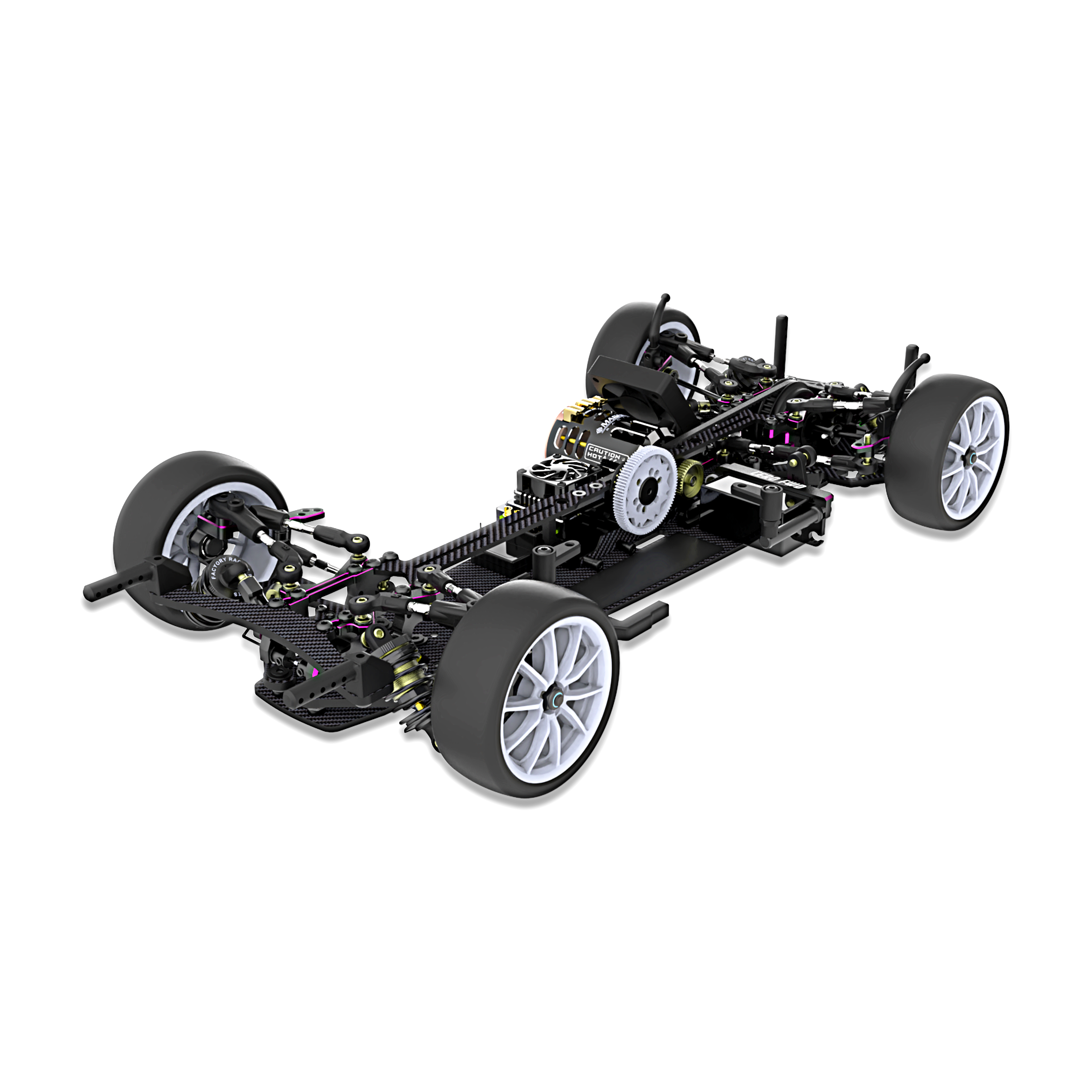 3Racing Cero KIT-CERO FWD VER2.0 Châssis Touring Traction 1/10