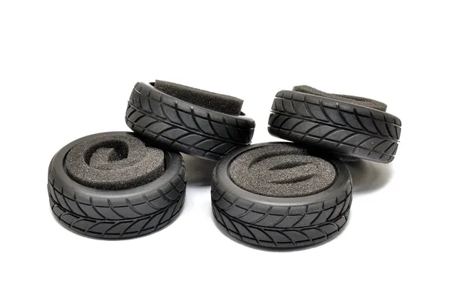 Hobao 22077 Pneus Radial On-Road 1/10 Lot de 4