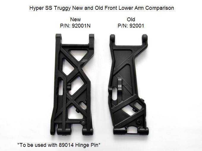 Hobao 92001N Bras Avant Inférieur Hyper SST Voiture RC