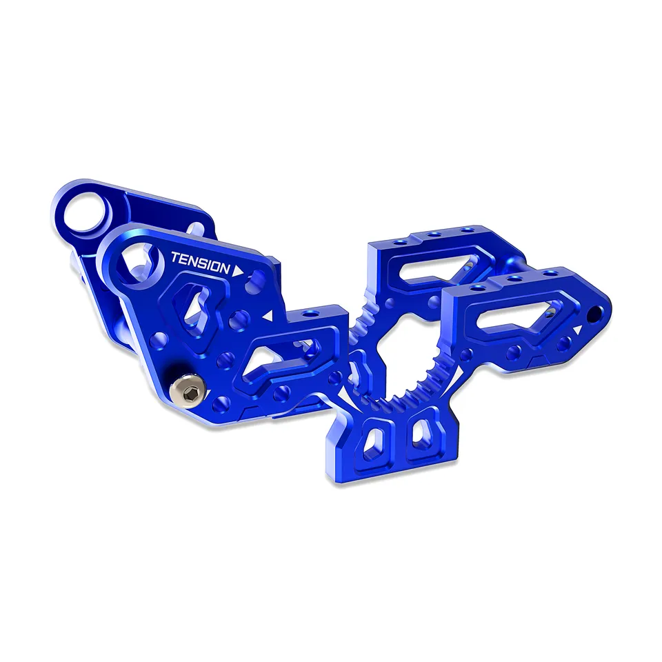 3Racing AuperD5 SAK-D6808A bulkhead alu bleu D6