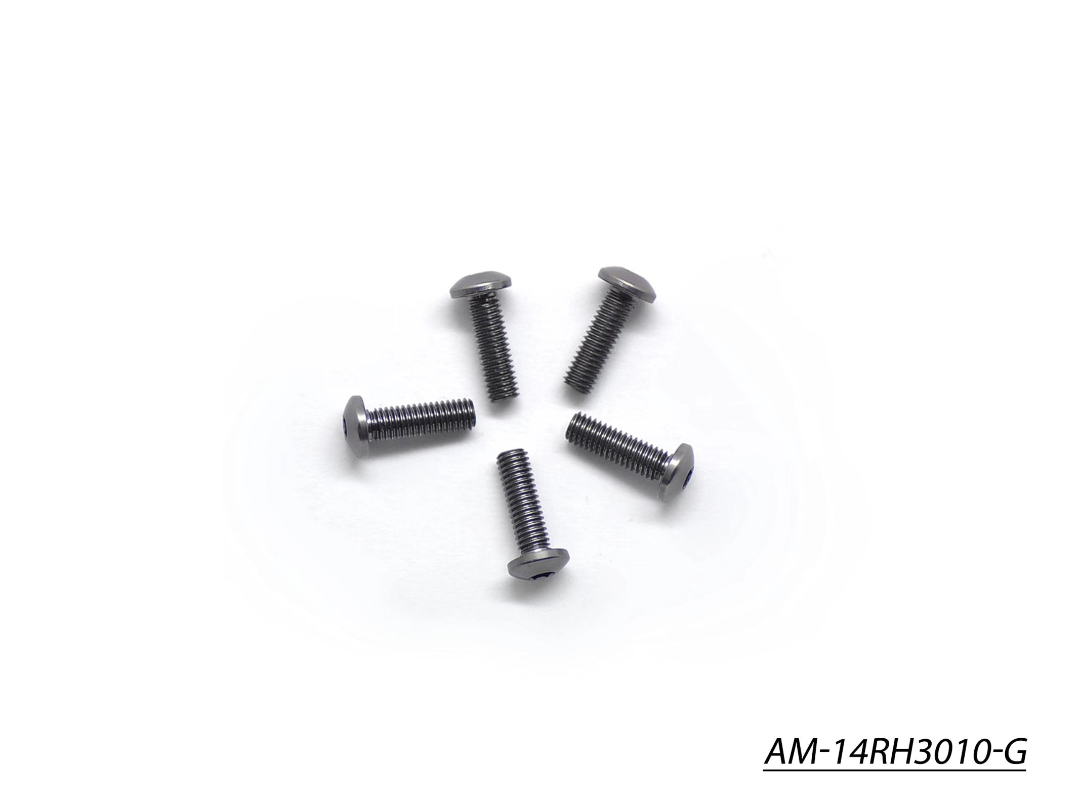 Arrowmax Screws Vis Alu M3x10 AM-14RH3010-G x5 Grise