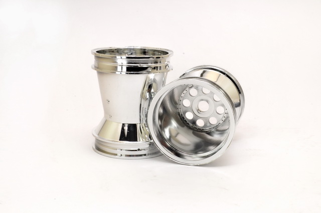 Hobao 84165S roue Bigfoot 17mm chrome