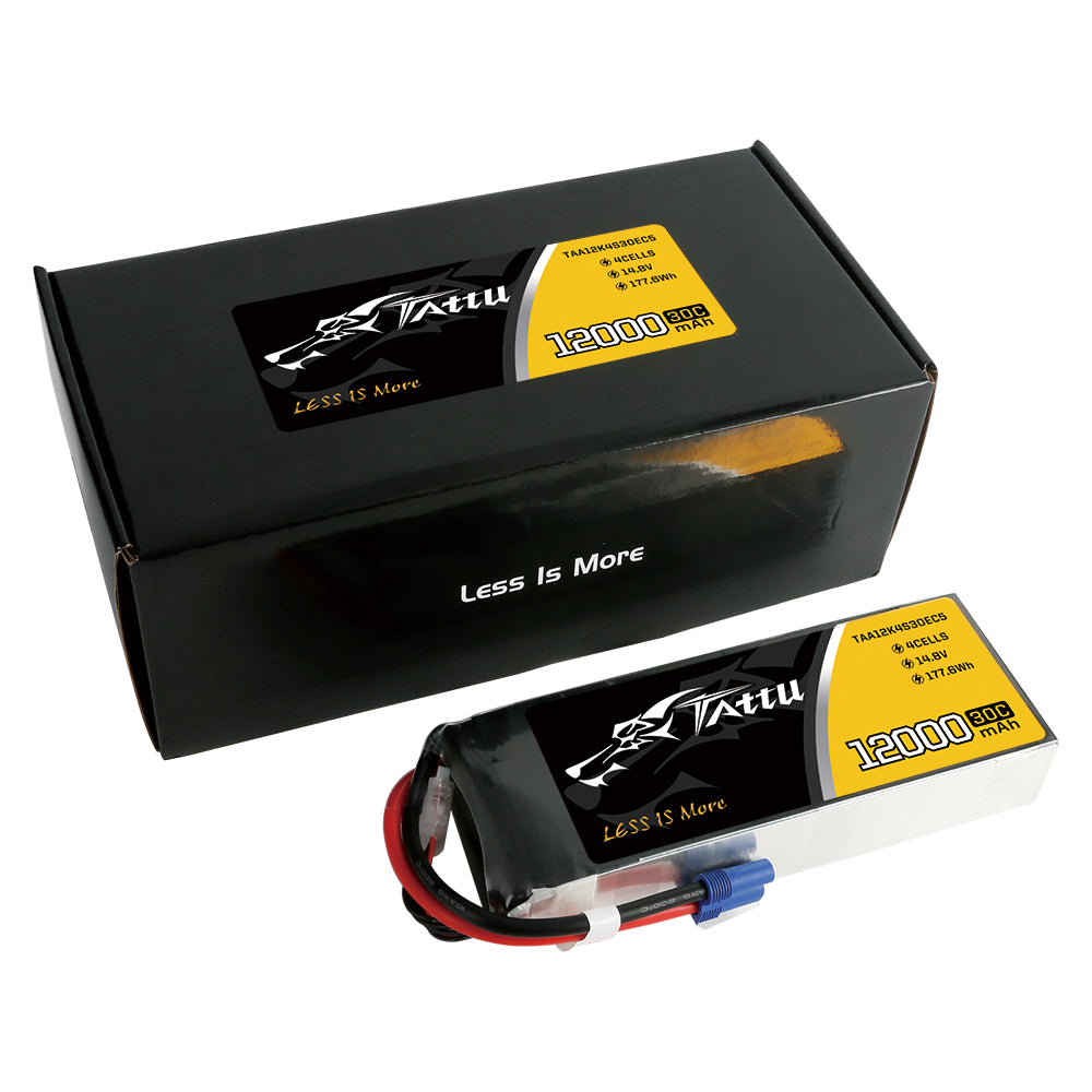 Gens Ace UAV Classic 12000mAh 4S batterie LiPo EC5 30C