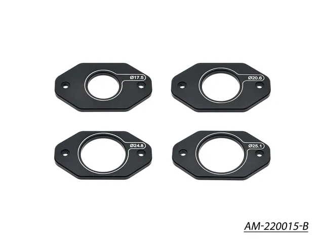 Arrowmax Wheel Piercer plaque perçage Mini 4WD 1/32 noire