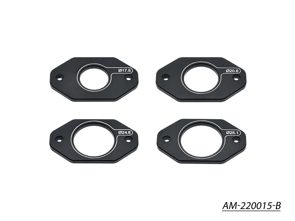 Arrowmax Wheel Piercer plaque perçage Mini 4WD 1/32 noire