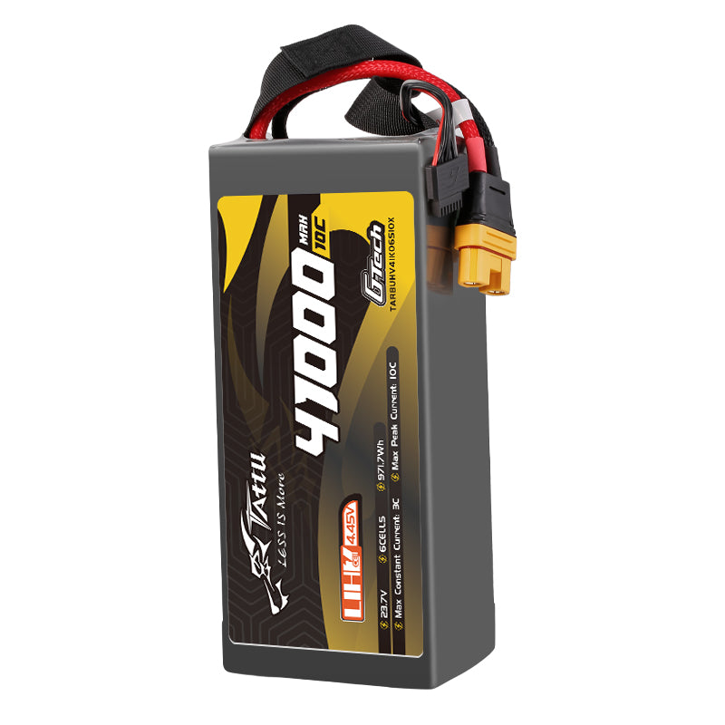 Tattu 41000mAh 6S 10C batterie UHV XT90S 23,7V