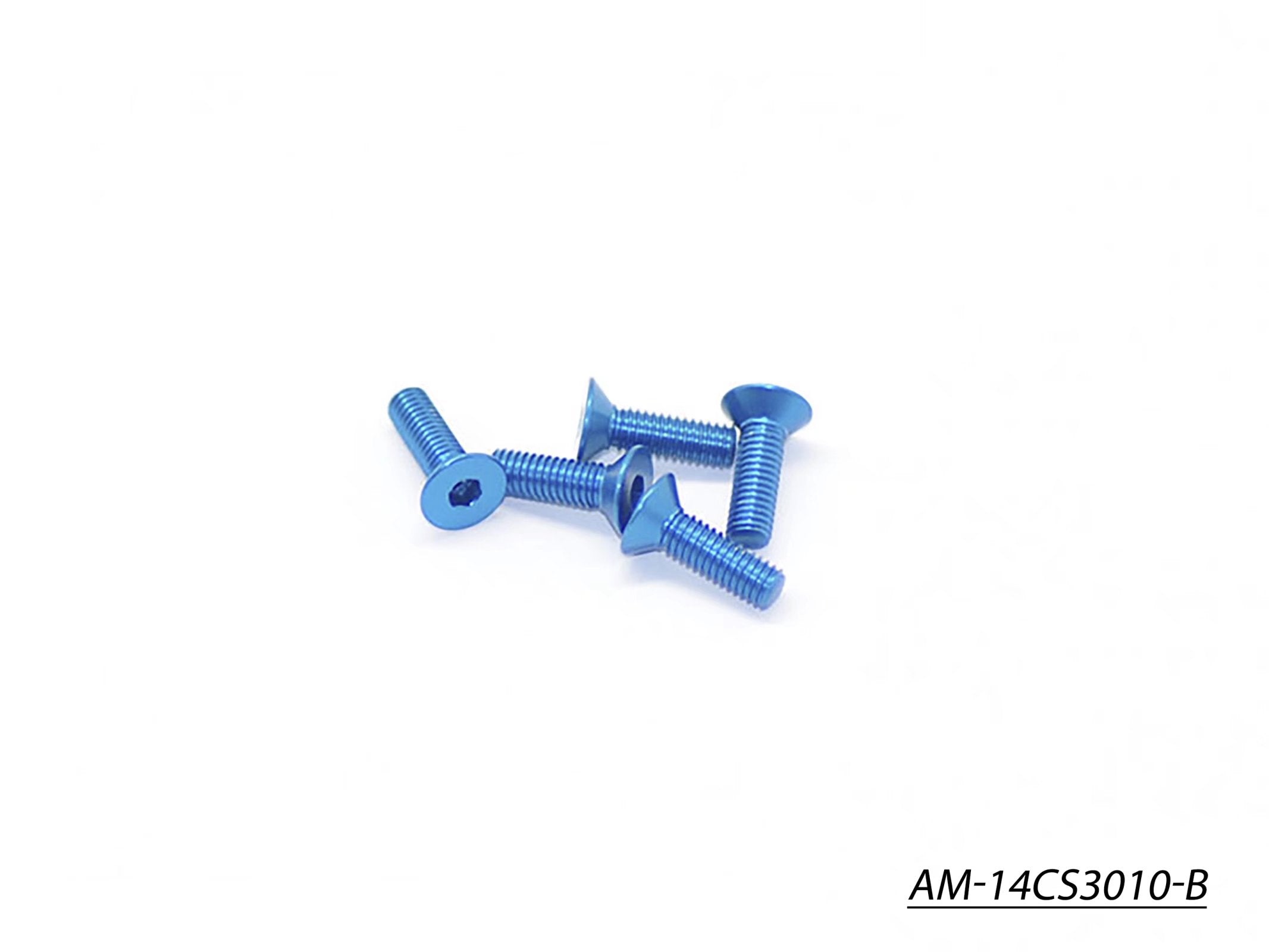 Arrowmax Screws AM-14CS3010-B vis alu M3x10 bleues x5
