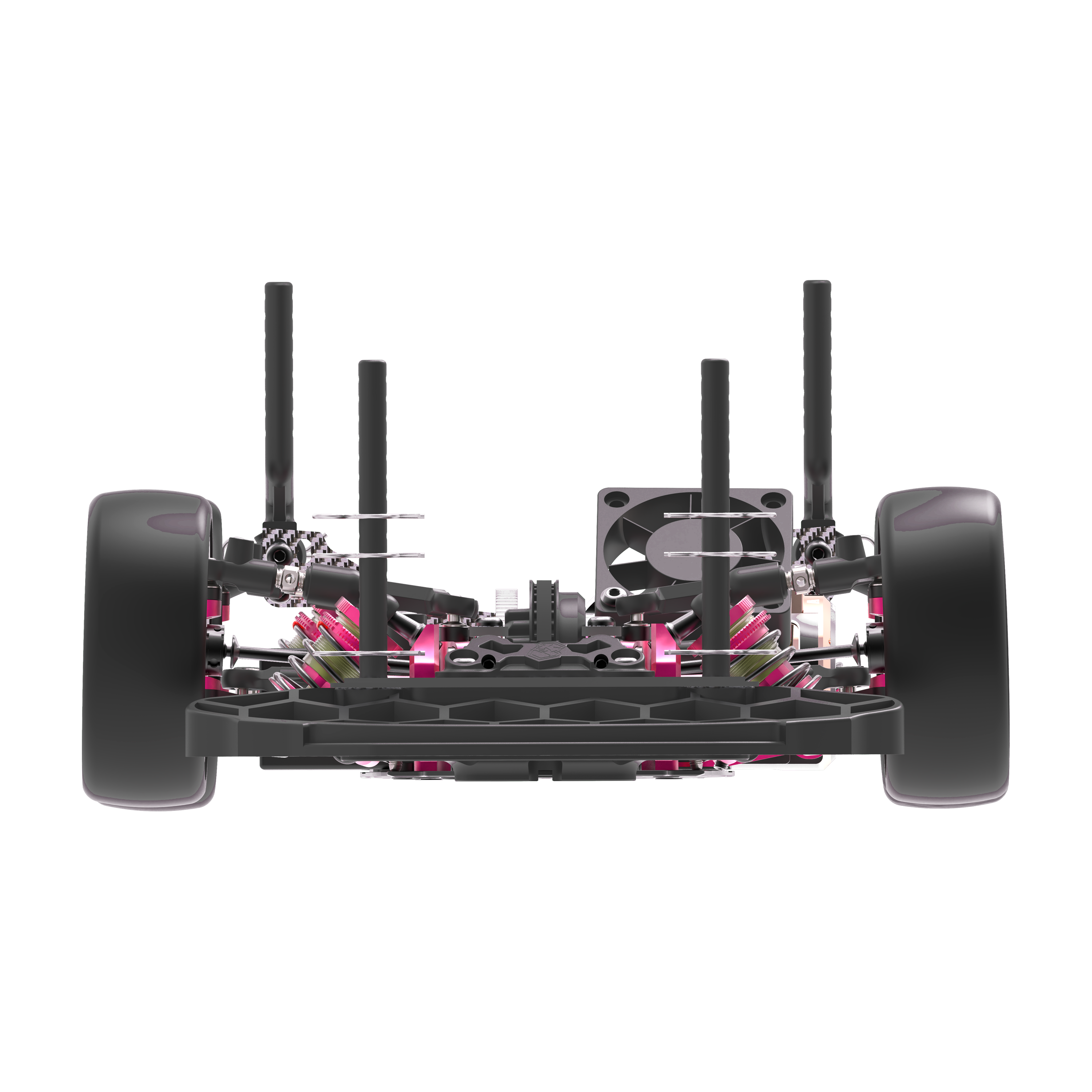 3Racing KITS KIT-ZERO CERO FWD Voiture Touring 1/10 Traction