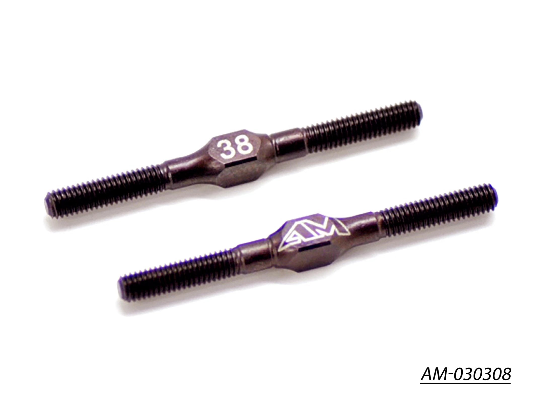 Arrowmax Turnbuckle AM-030308 biellette 3x38 mm acier lot 2