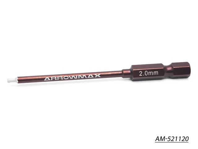 Arrowmax Accessories AM-521120 Embout Clé Hexa 2,0x80