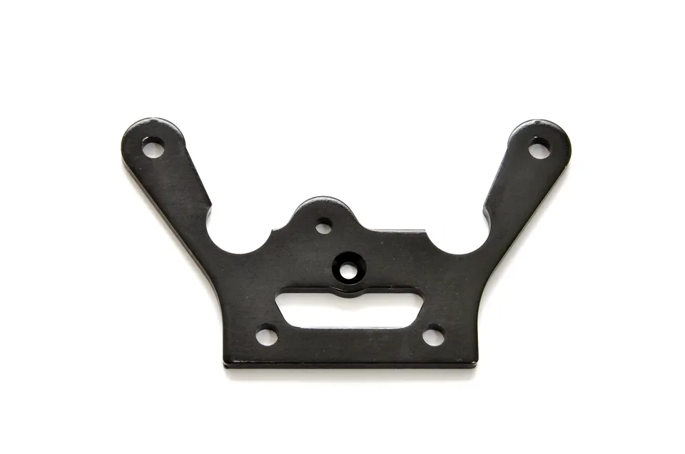Hobao 87071B platine avant alu noire 1 pièce