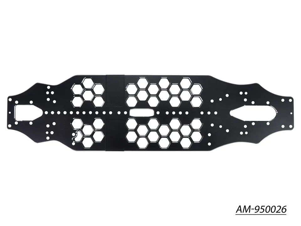 Arrowmax Arrowspace AM-950026 châssis alu Yokomo BD10 Extra Flex