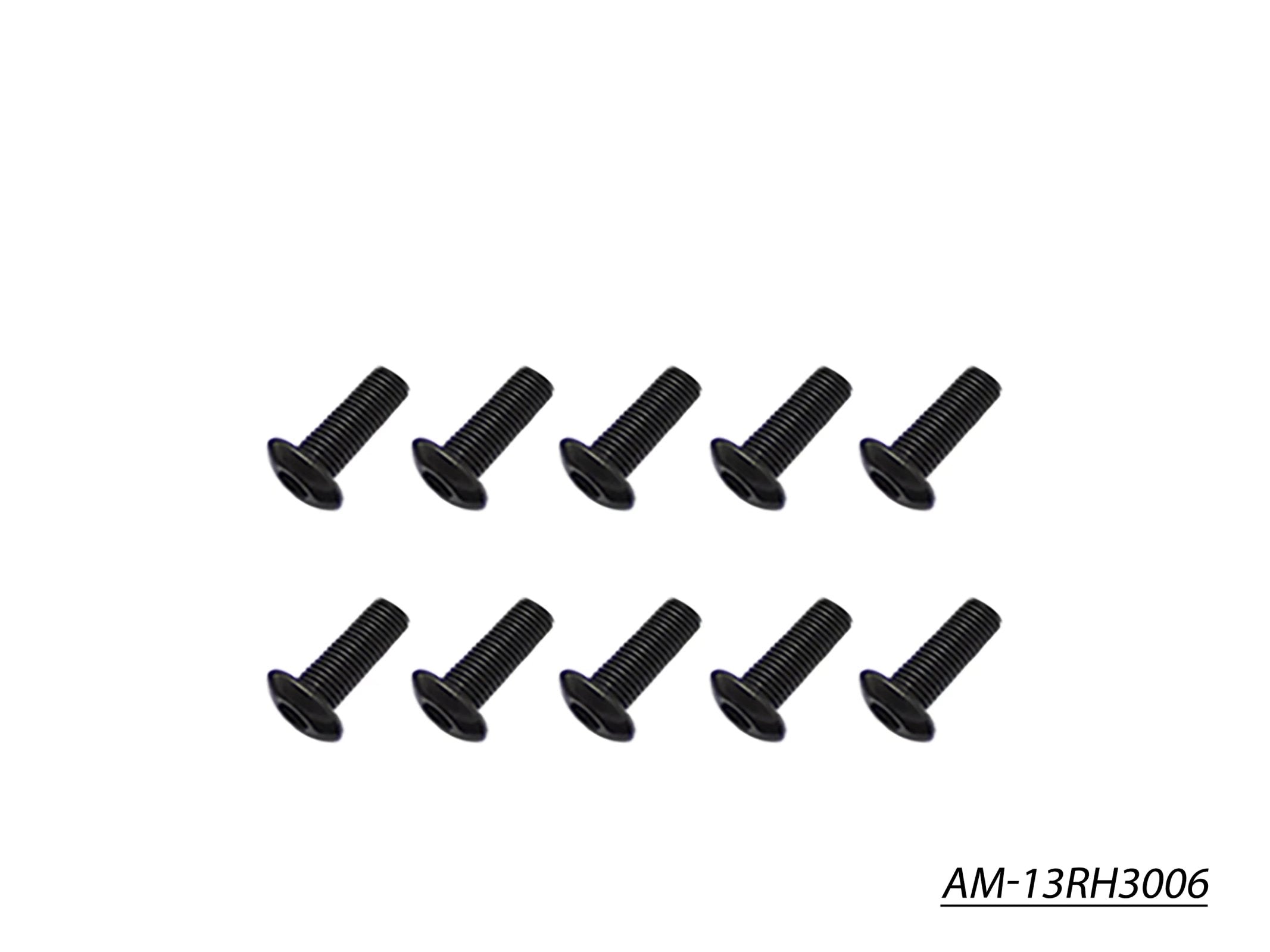 Arrowmax Screws vis allen M3x6 AM-13RH3006 tête ronde x10