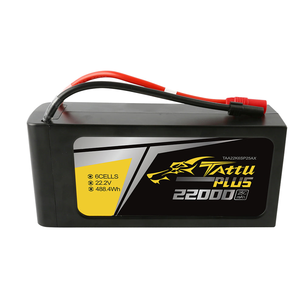 Tattu Plus 22000mAh 6S batterie lipo drone 22.2V 25C