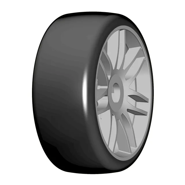 GRP 1:8 GT GTK02-S3 pneus RC slick gomme S3 paire