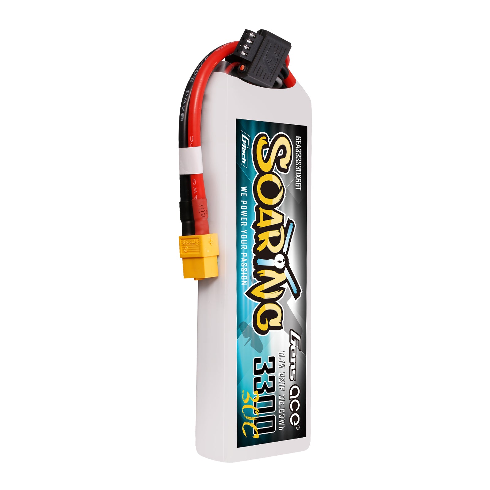 Gens Ace Air Classic 3300mAh 3S 30C batterie LiPo 11.1V XT60
