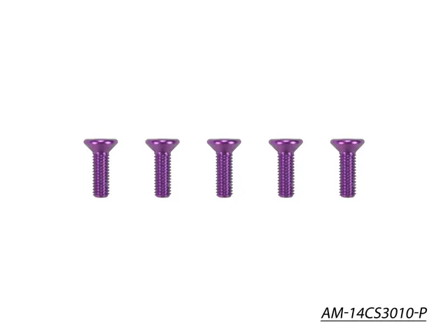 Arrowmax Vis Alu Fraisée M3x10 Violette 7075 x5