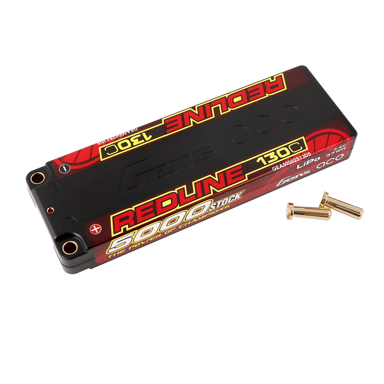 Gens Ace Redline 5000mAh 2S 130C batterie Lipo hardcase