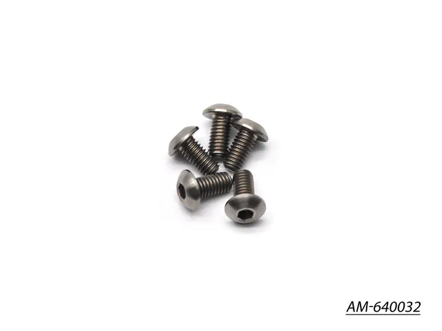Arrowmax Screws AM-640032 vis titane M3x6 lot 5
