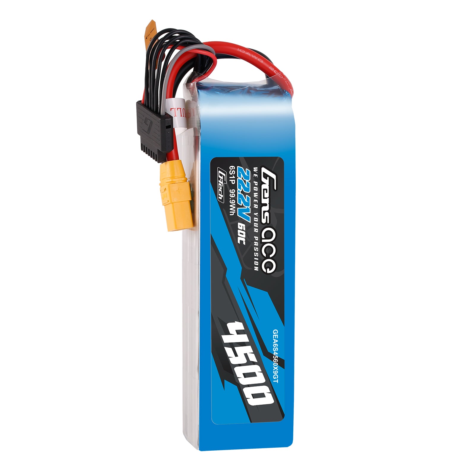 Gens Ace Air Classic 4500mAh 6S 60C batterie LiPo 22,2V XT90