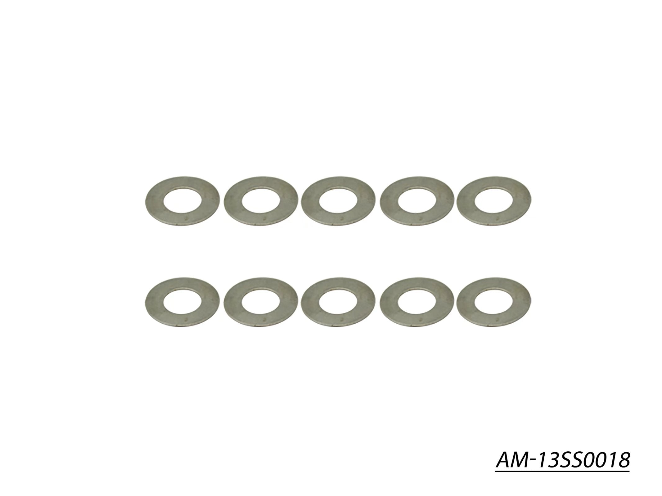Arrowmax AM-13SS0018 Cales 6x18x0.2 lot de 10