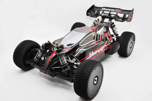 Hobao Hyper SS HB-SS-C28B buggy nitro 1/8 noir RTR